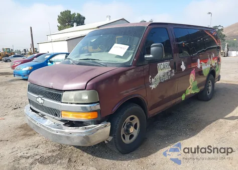 2005 Chevrolet Express из США, поврежденный, VIN 1GNFG15T051145577